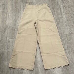 NWOT Zara Wide Leg Pants